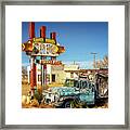 Route 66 - Ranch House Cafe Framed Print