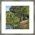 Rowboat In Early Autumn Framed Print
