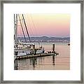 Ruby Sailing Framed Print