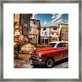 Rustic City Fathers Framed Print