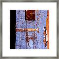 Rustic Doors Windows Palm Springs 0395-100 Framed Print