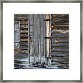 Rustic House Entrance - Daufuskie Framed Print