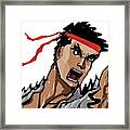 Ryu Framed Print