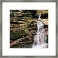 Sabbaday Falls, White Mtns.#7 Framed Print