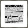 Sagging Ridge Line Framed Print