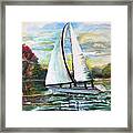 Sail Away With Me Framed Print