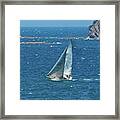 Sailing, Nsw, Australia 3 Framed Print