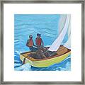 Sailing Sunny Framed Print