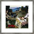 Saint Cecilia, 1895 Framed Print