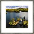 Saint Hubert's Chapel Nj Framed Print