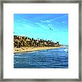 San Clemente Coastline - California Framed Print