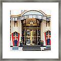 San Francisco Intercontinental Mark Hopkins Hotel Entrance Doors R1698 Framed Print