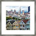 San Francisco Old And New Framed Print