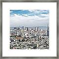 San Francisco Panorama, Corona Heights Framed Print