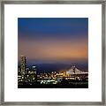 San Francisco Skyline Pano Framed Print