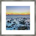 Santa Barbara Sunset Framed Print
