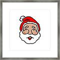 Santa - Christmas Art Framed Print