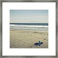 Santa Cruz Beach Framed Print