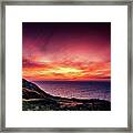 Sardinia Sunset Framed Print