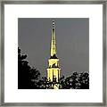 Savannah Steeple Framed Print