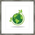 Save The World Framed Print