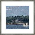 Schooner Framed Print