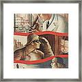 Science, Worker And Soldier Framed Print