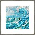 Sea Swell Framed Print
