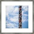 Seattle Totem Framed Print