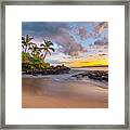 Secret Cove Colors Framed Print