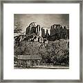 Sedona Homestead Framed Print