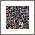 September 11 Aerial Nyc Tribute Framed Print