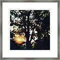 September Sunset Framed Print