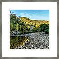 Shaded Buffalo National River Framed Print