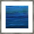 Shades Of Blue Framed Print