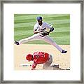 Shane Victorino And Jimmy Rollins Framed Print