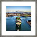 Shipping Out Framed Print
