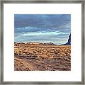 Shiprock New Mexico Framed Print