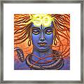 Shiva Om Framed Print