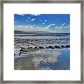 Shoreline Erosion Framed Print