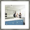 Showhome Viewing Framed Print