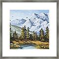 Sierra Stream Framed Print