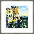 Sintra Pena Palace In Portugal Framed Print