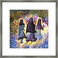 Sister Mother Mary Shopping Framed Print