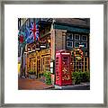 Six Pence Pub Framed Print