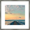 Skaneateles Sunrise Framed Print