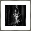 Skeleton Keys Framed Print