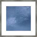 Sky Feather Framed Print