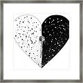 Sky Heart Sweet Dreams Framed Print