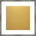 Sleek Gold Paper Texture Background Framed Print